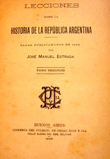 Lecciones sobre la Historia de la República Argentina